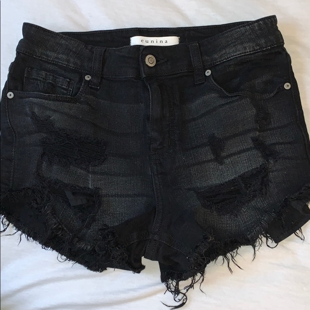 Black shorts